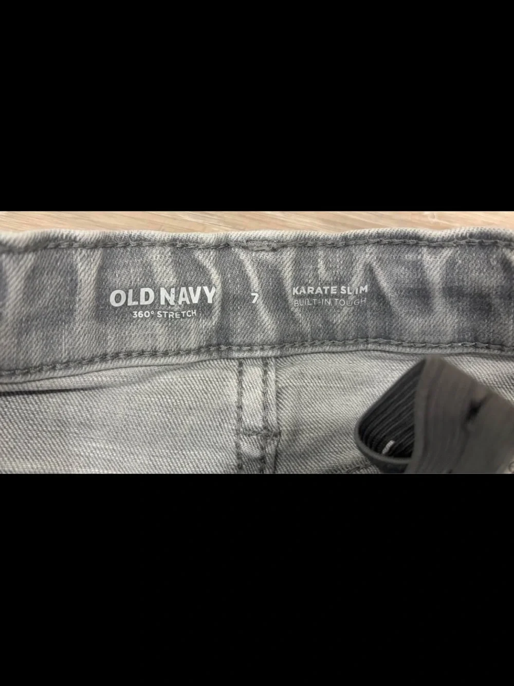 Old Navy Boys Kids Youth Jeans 360 Stretch Karate Slim Built in Tough Size 7